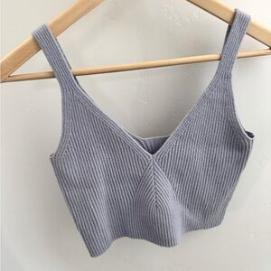 JCREW CASHMERE CROPPED TOP SIZE M